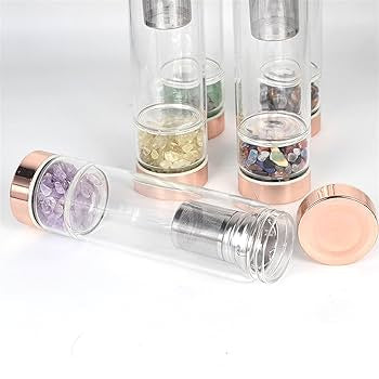 Bouteille infusion eau Améthyste