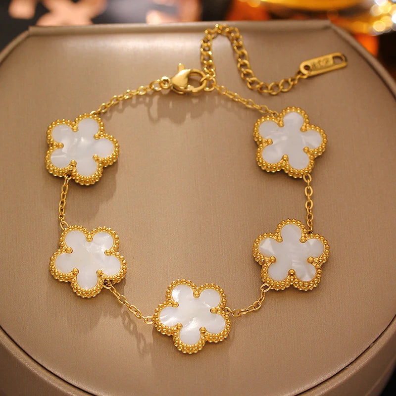 Bracelet trèfles