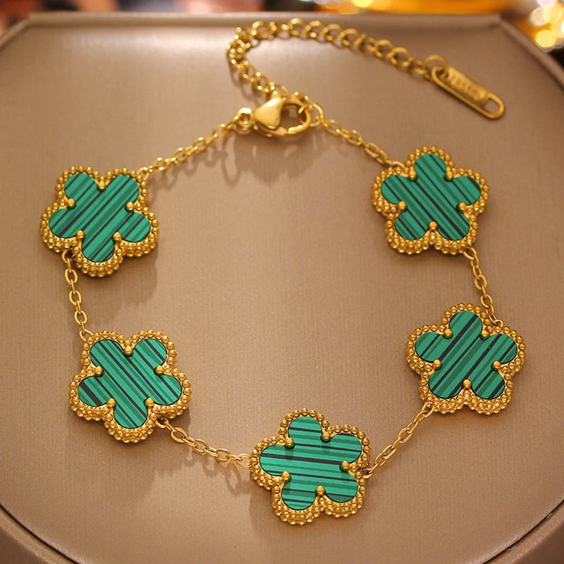 Bracelet trèfles