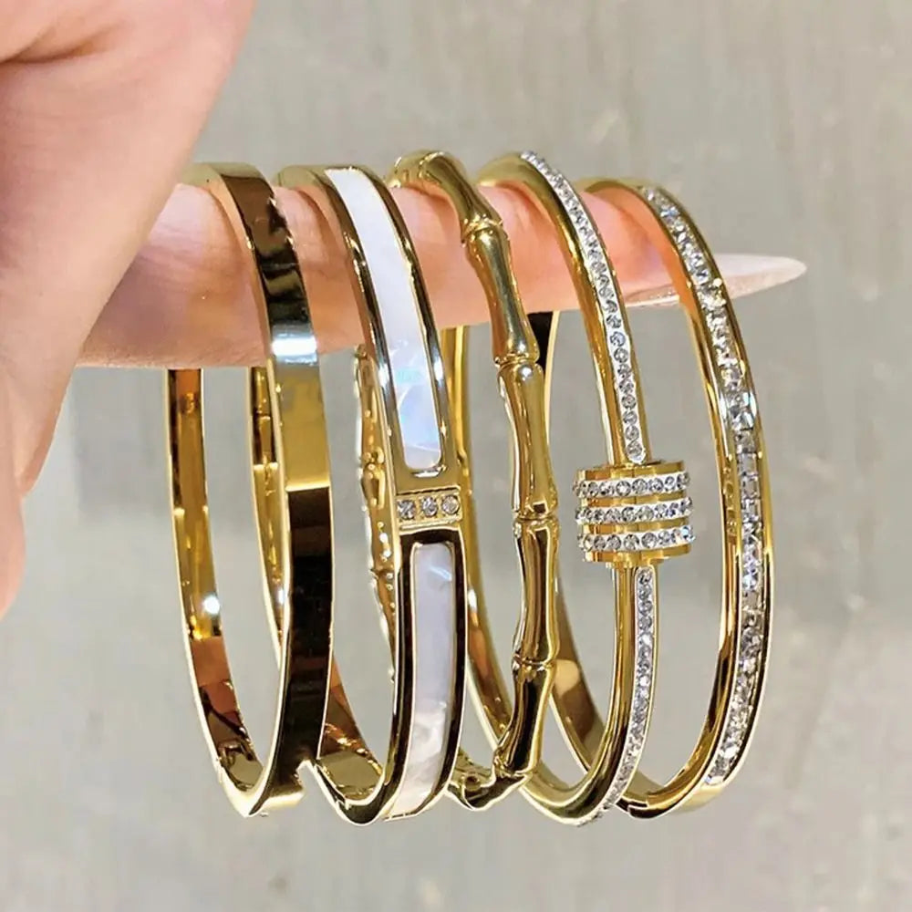 Titanium steel bracelet - Elegance and strength