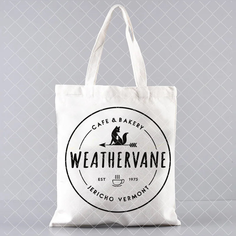 Tote bag en toile – Style Nevermore & Wednesday Addams
