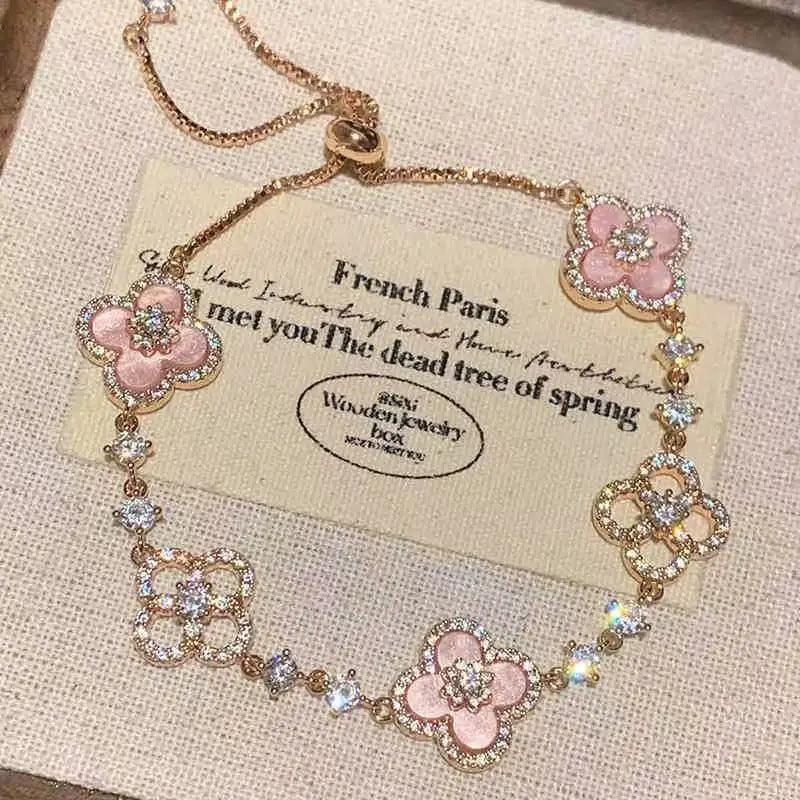 Bracelet Rose Doré