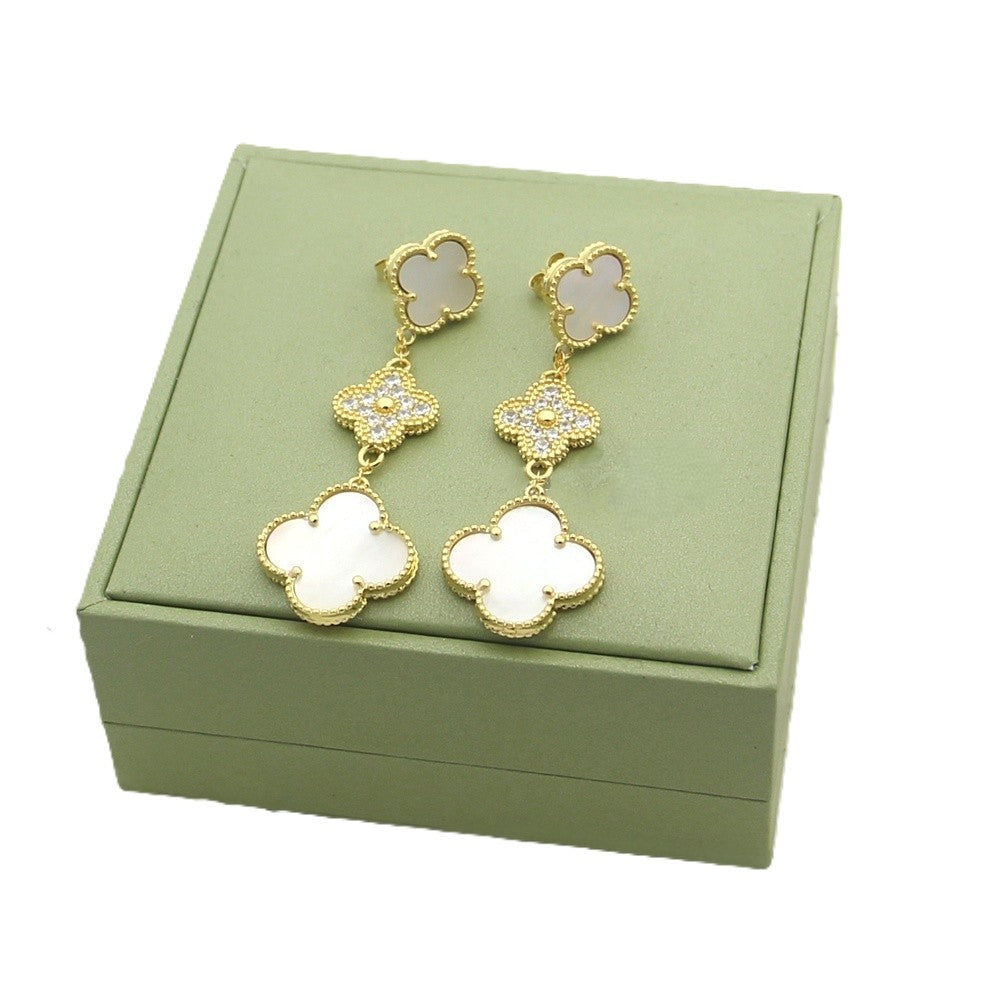Aurore – Boucles d’Oreilles Pendantes 3 Motifs