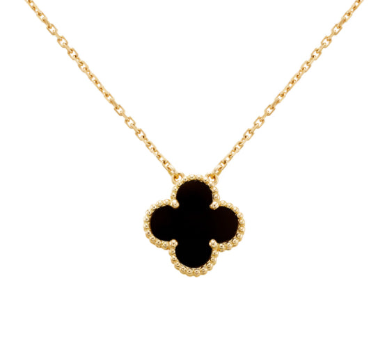 Collier Noir Élégant - Inspiration Luxe & Style Intemporel