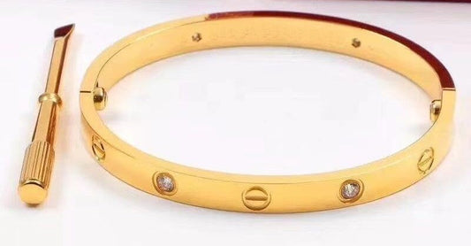 bracelet 4 diamants + tournevis - fin