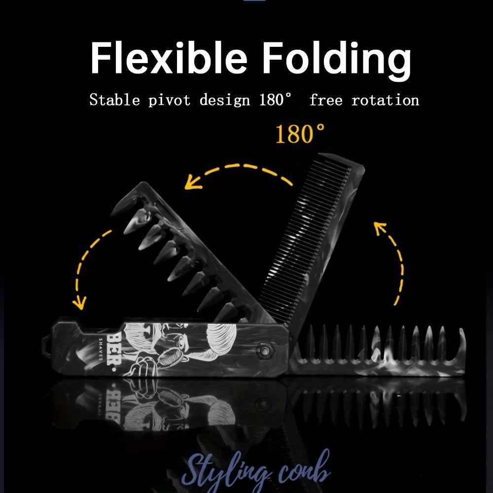 Peigne Pliable Portable – Barbe & Cheveux