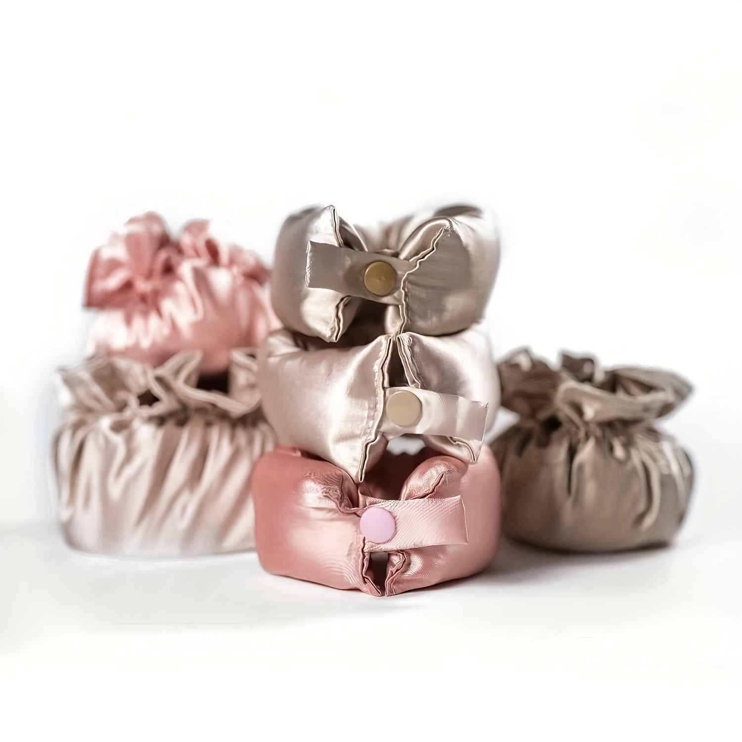 Bandeau Boucleur Sans Chaleur – Kit Curling Heatless – Boucles naturelles sans abîmer les cheveux – Satin Premium