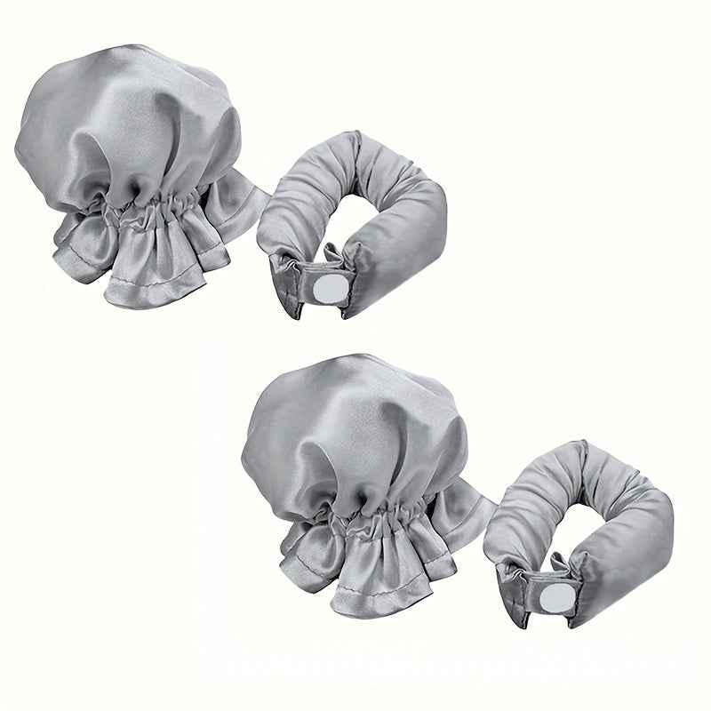 Bandeau Boucleur Sans Chaleur – Kit Curling Heatless – Boucles naturelles sans abîmer les cheveux – Satin Premium