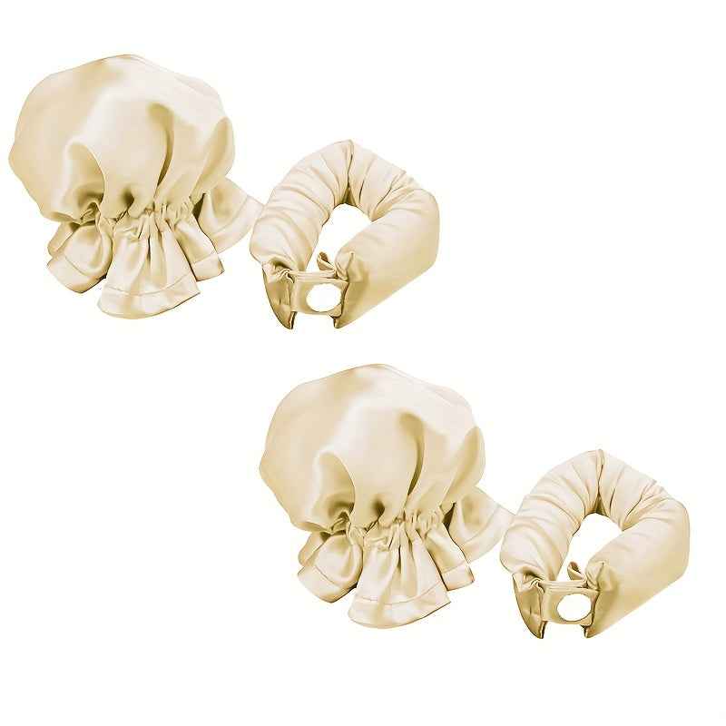 Bandeau Boucleur Sans Chaleur – Kit Curling Heatless – Boucles naturelles sans abîmer les cheveux – Satin Premium