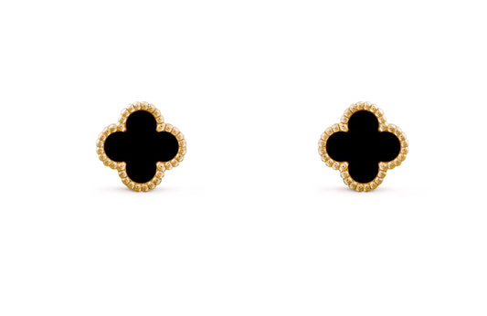 Boucles d’oreilles Noir Élégant - Inspiration Luxe & Style Intemporel
