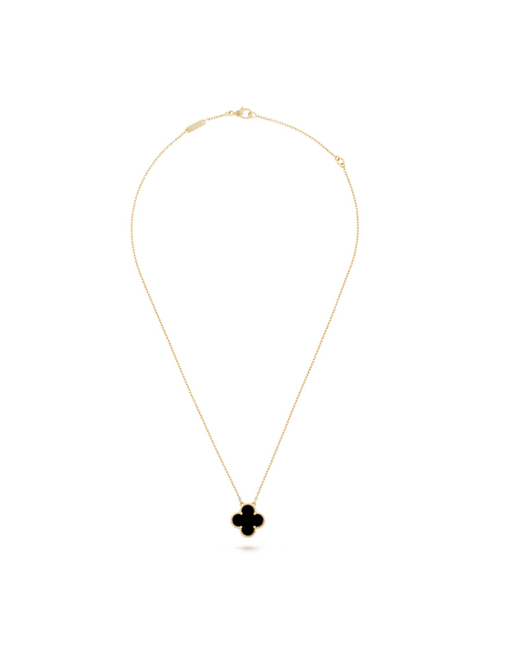 Collier Noir Élégant - Inspiration Luxe & Style Intemporel