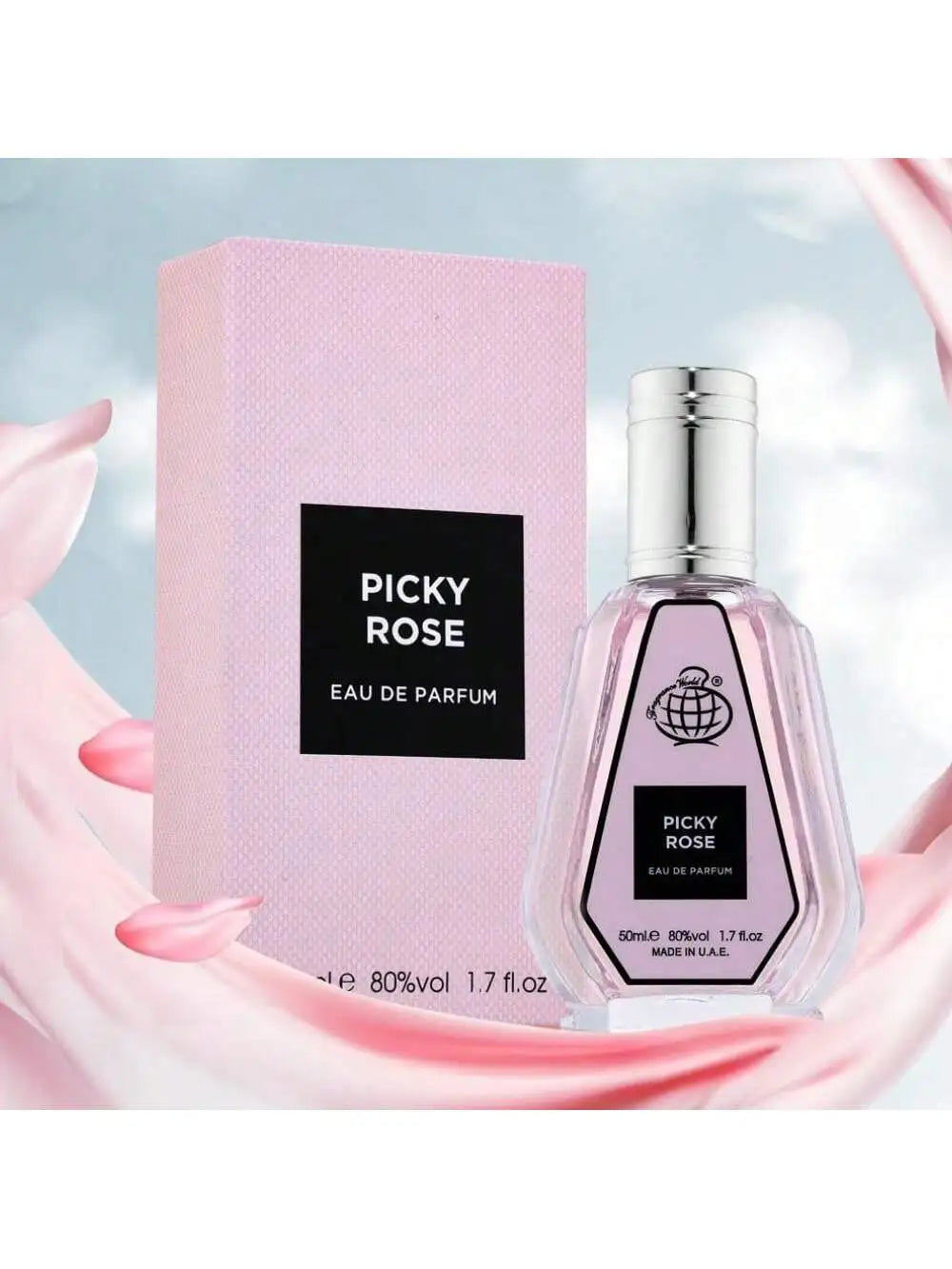 Inspi By Rose Priick Fragrance World Pickky Rose 50ML Eau De Parfum Unisex