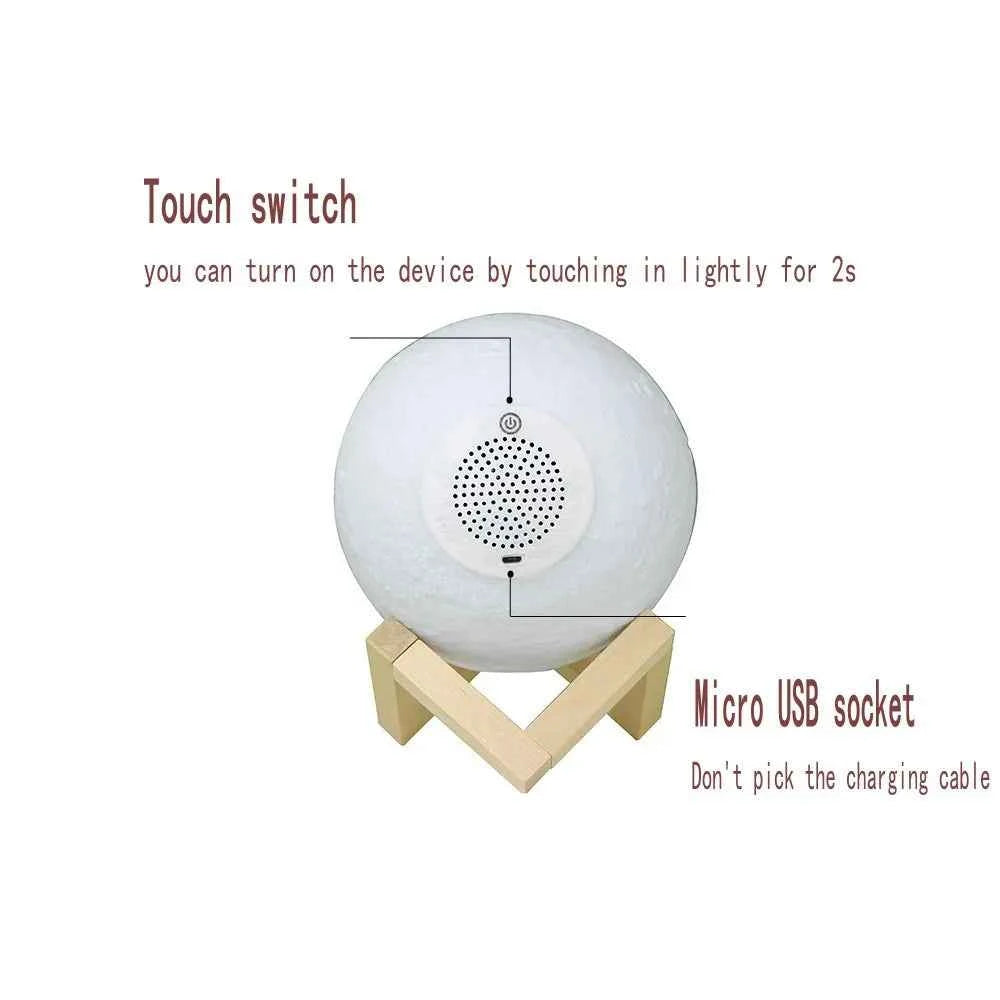 Lampe Coran Lumineuse – Veilleuse + Haut-Parleur Bluetooth - MoonRose by Amour’Eu