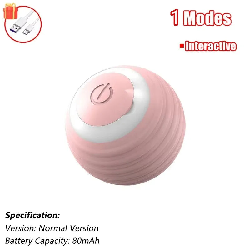 Boule interactive pour chat, jouet roulant automatique avec queue, jouet interactif Intelligent pour animaux de compagnie, souris intelligente, Super affaire