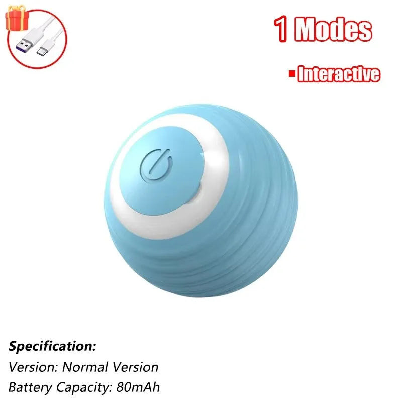 Boule interactive pour chat, jouet roulant automatique avec queue, jouet interactif Intelligent pour animaux de compagnie, souris intelligente, Super affaire