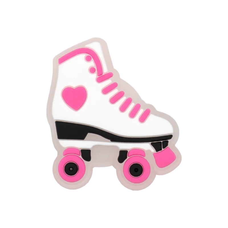 Breloques de chaussures LED roses, 1 pièce, animaux mignons, chat, cochon, arbre de noël, épingles à boucle de chaussure lumineuses pour femmes, accessoires de sabots, pendentif en jean