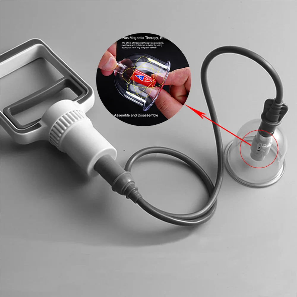 SET HIJAMA PRO — 12 Ventouses + Pompe