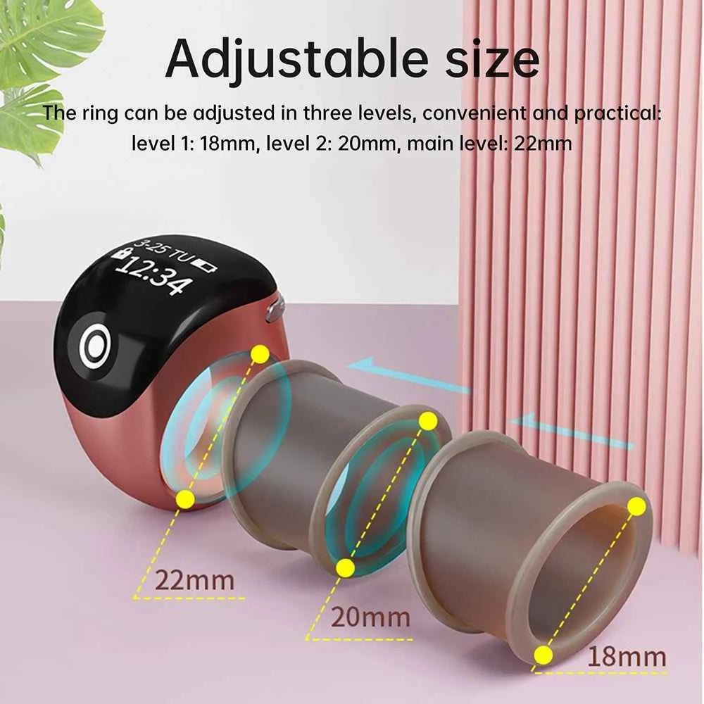 Tasbih Électronique S8pro – Anneau Intelligent de Dhikr - MoonRose by Amour’Eu