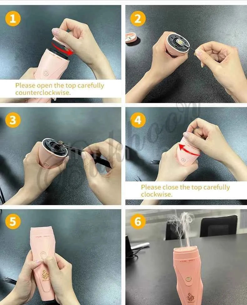 Brosse à Encens – Parfum Subtil & Sunnah à la Maison