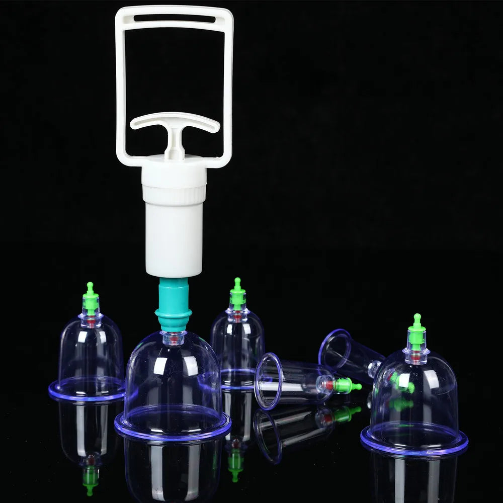 SET HIJAMA ESSENTIEL — 6 Ventouses + Pompe Pro