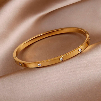 Titanium steel bracelet - Elegance and strength