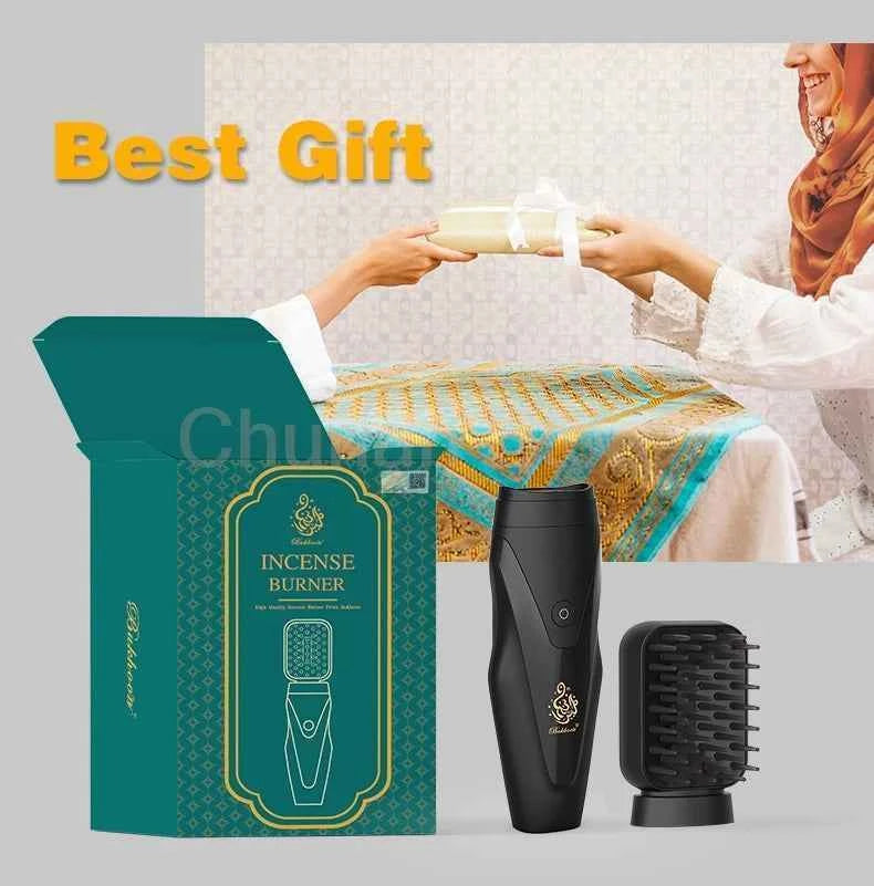 Brosse à Encens – Parfum Subtil & Sunnah à la Maison