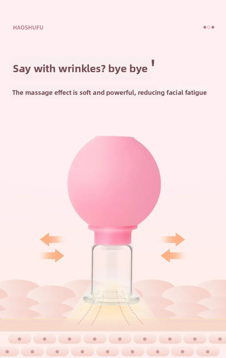 Set de 4 Ventouses Raffermissantes – Massage visage & corps