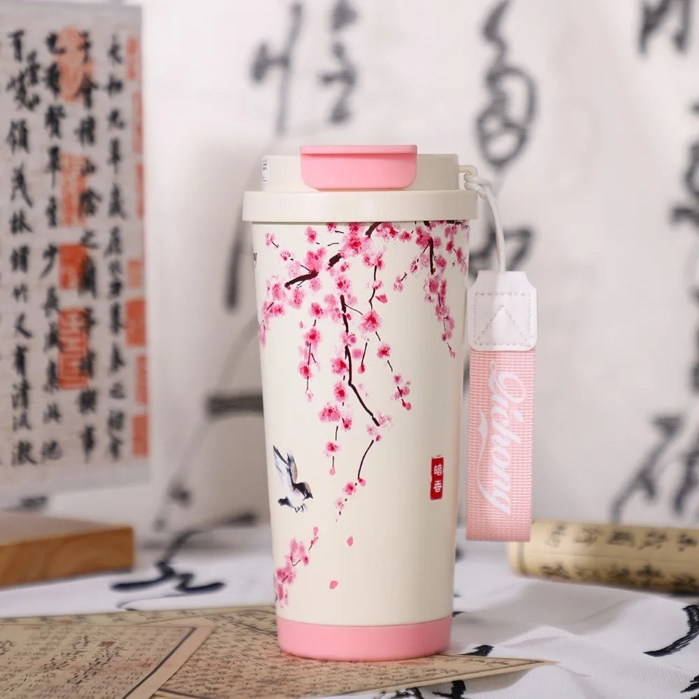 MUG THERMO COFFEE SAKURA FLEUR DE CERISIER JAPONAIS HOT HOT HOT