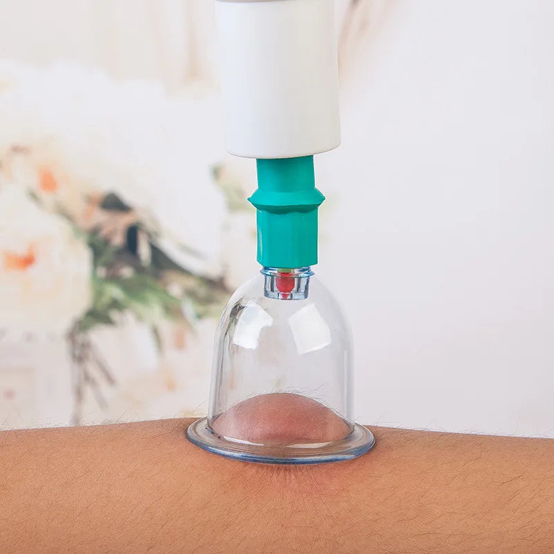 SET HIJAMA ESSENTIEL — 6 Ventouses + Pompe Pro