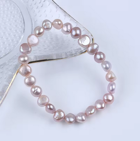 Bracelet ESSENTIEL Violet – Améthyste 6 mm