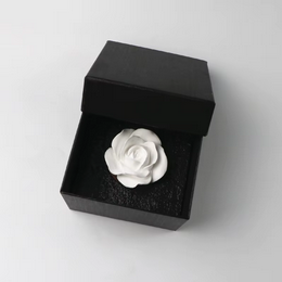 Diffuseur Rose en Céramique & Bois