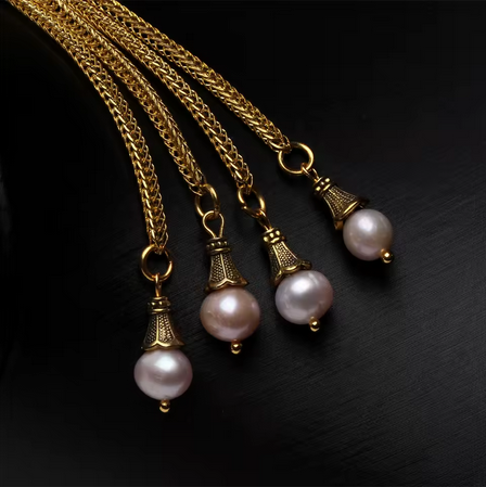 Tasbih Perles d’Eau Douce – Rosé Lumineux