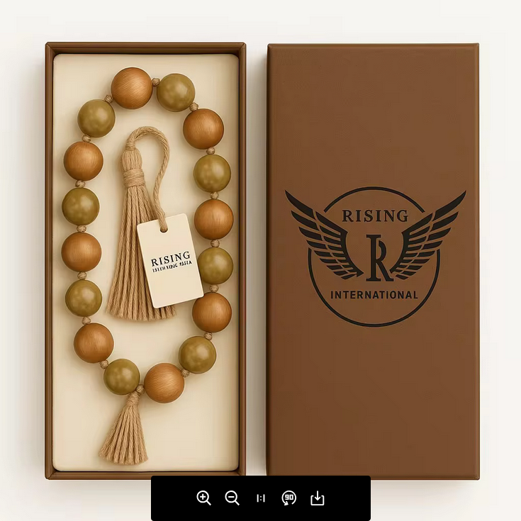 Tasbih Premium – Bois noble