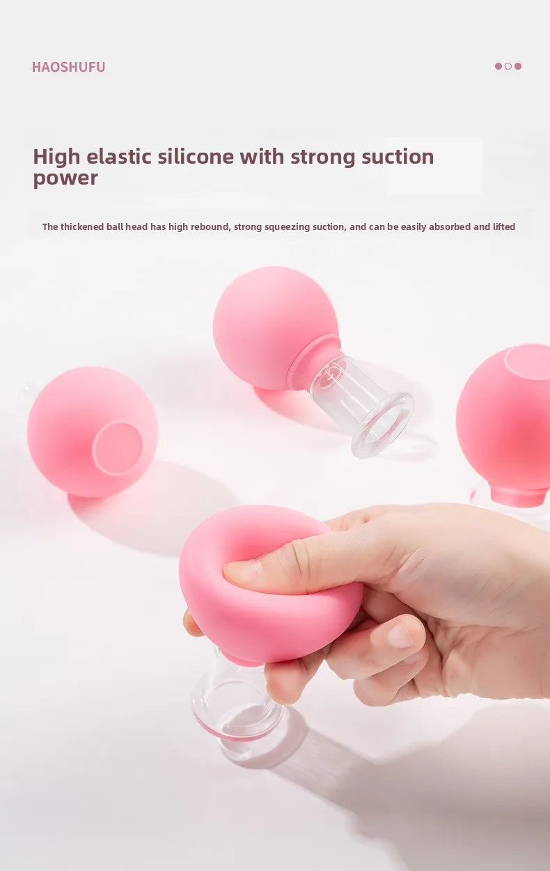 Set de 4 Ventouses Raffermissantes – Massage visage & corps