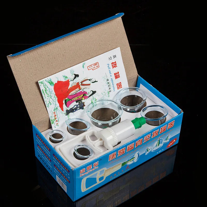 SET HIJAMA ESSENTIEL — 6 Ventouses + Pompe Pro