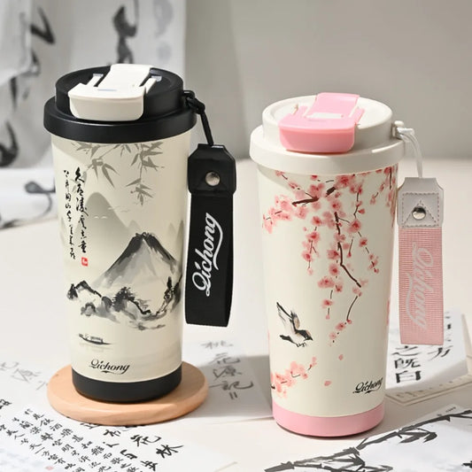 MUG THERMO COFFEE SAKURA FLEUR DE CERISIER JAPONAIS HOT HOT HOT