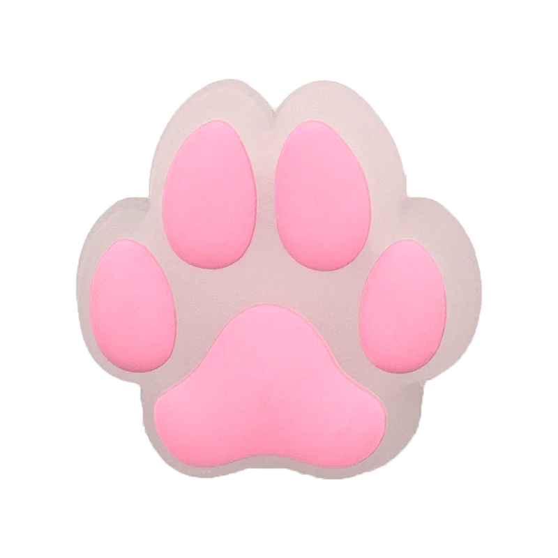 Breloques de chaussures LED roses, 1 pièce, animaux mignons, chat, cochon, arbre de noël, épingles à boucle de chaussure lumineuses pour femmes, accessoires de sabots, pendentif en jean