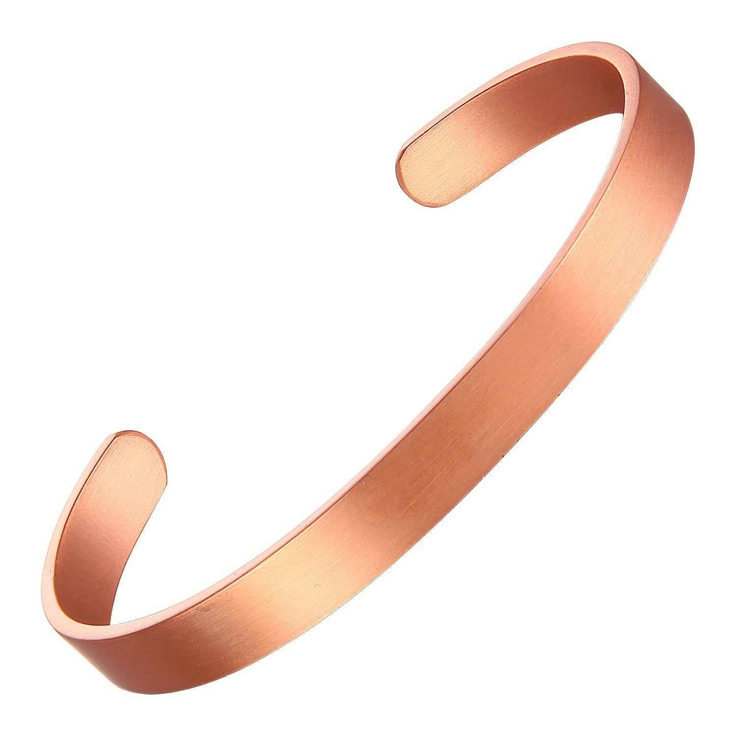 Fashion Copper Bracelets for Men Women, Copper Cuff Adjustable Size Copper Jewelry Gift for Birthday Christmas